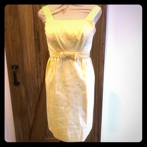 Vintage Yellow Mini Dress
